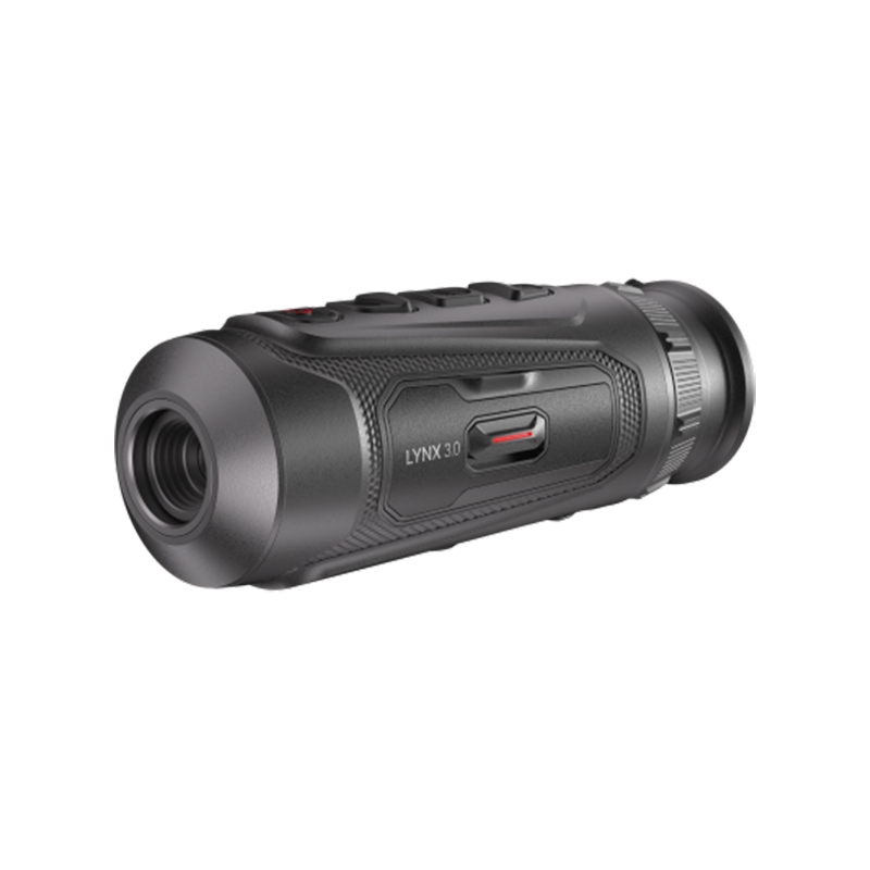 HIKMICRO LYNX LE10 3.0 サーマル単眼スコープ LYNXロゴ側の斜め外観