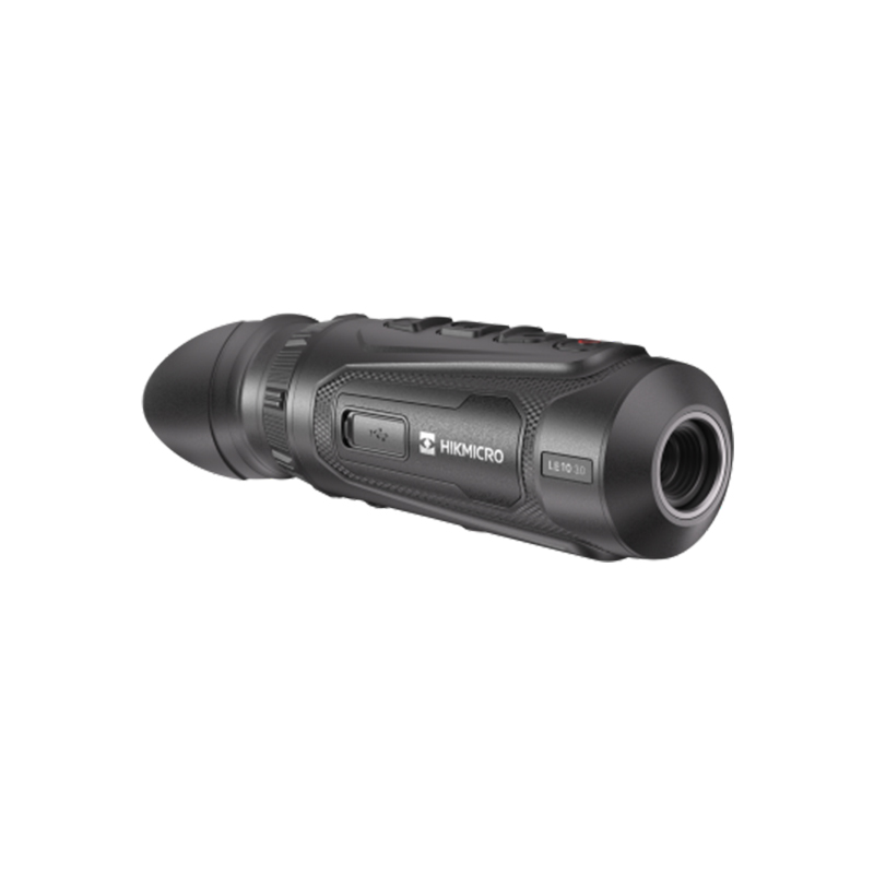 HIKMICRO LYNX LE10 3.0 サーマル単眼スコープ HIKMICROロゴ側と対物レンズ側の外観