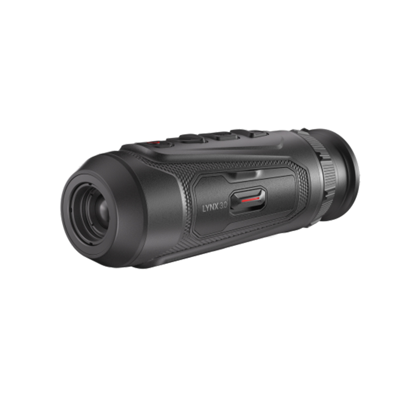HIKMICRO LYNX LH15 3.0 サーマル単眼スコープ LYNXロゴ側の斜め外観