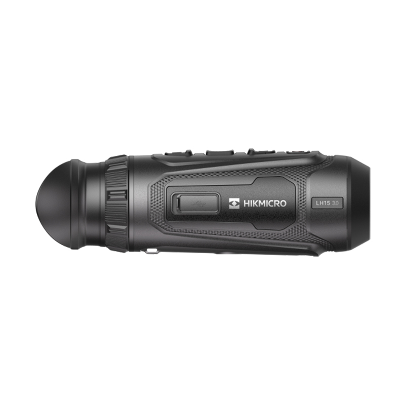 HIKMICRO LYNX LH15 3.0 サーマル単眼スコープ HIKMICROロゴ側の側面外観