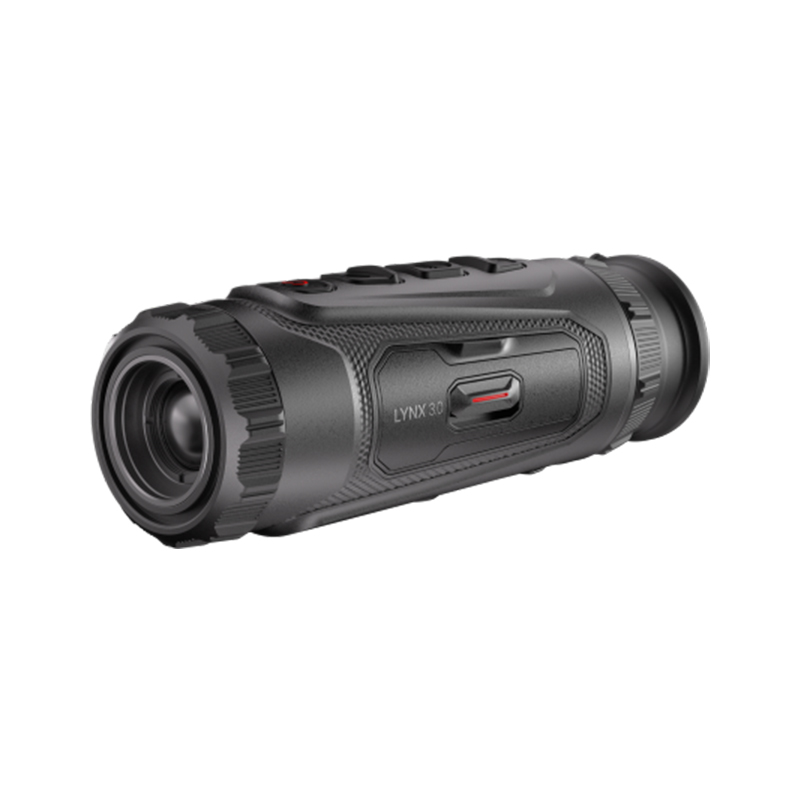 HIKMICRO LYNX LH19 3.0 サーマル単眼スコープ LYNXロゴ側の斜め外観