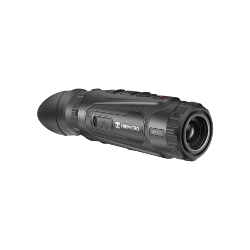 HIKMICRO LYNX LH19 3.0 サーマル単眼スコープ HIKMICROロゴ側と対物レンズ側の外観