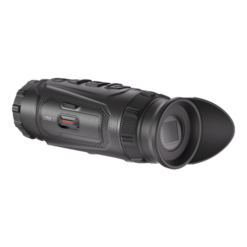 HIKMICRO LYNX LH19 3.0 サーマル単眼スコープ LYNXロゴ側と接眼部側の外観