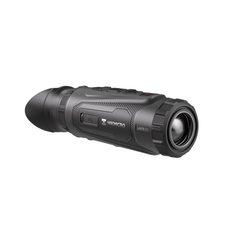 HIKMICRO LYNX LH25 3.0 サーマル単眼スコープ HIKMICROロゴ側と対物レンズ側の外観