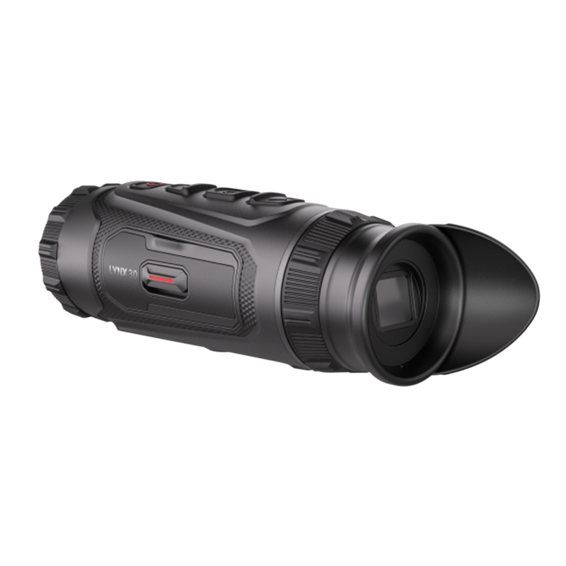 HIKMICRO LYNX LH25 3.0 サーマル単眼スコープ LYNXロゴ側と接眼部側の外観