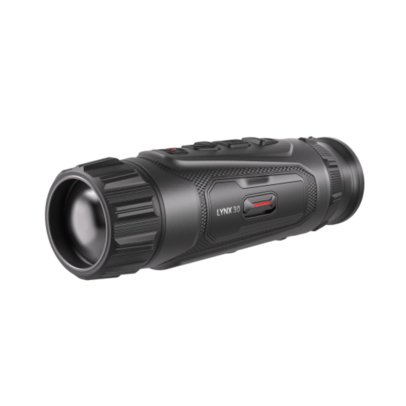 HIKMICRO LYNX LH35 3.0 サーマル単眼スコープ LYNXロゴ側の斜め外観
