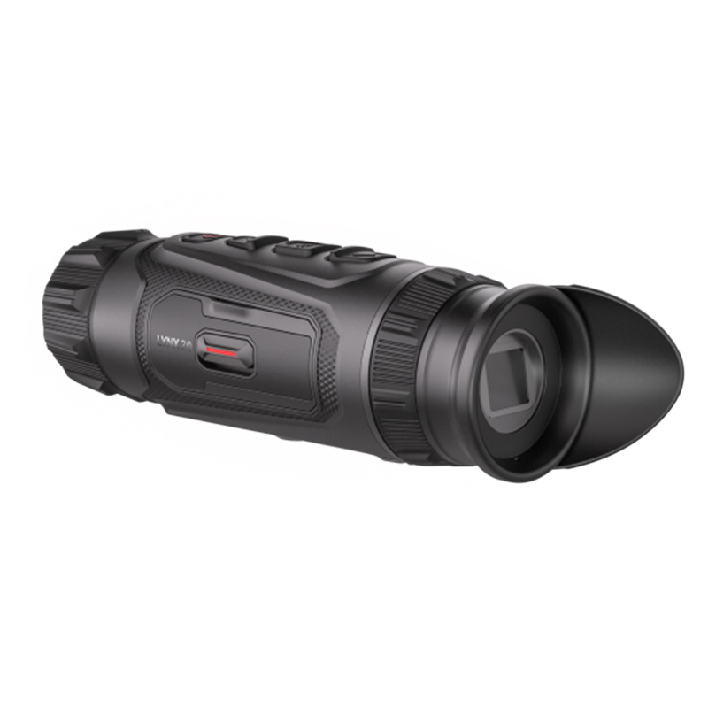 HIKMICRO LYNX LH35 3.0 サーマル単眼スコープ LYNXロゴ側と接眼部側の外観