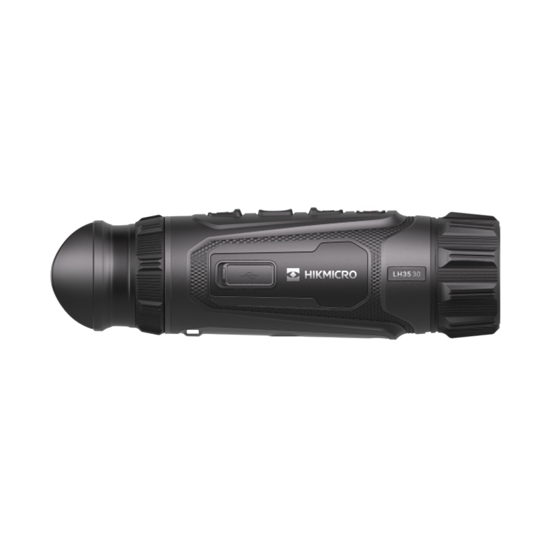 HIKMICRO LYNX LH35 3.0 サーマル単眼スコープ HIKMICROロゴ側の側面外観