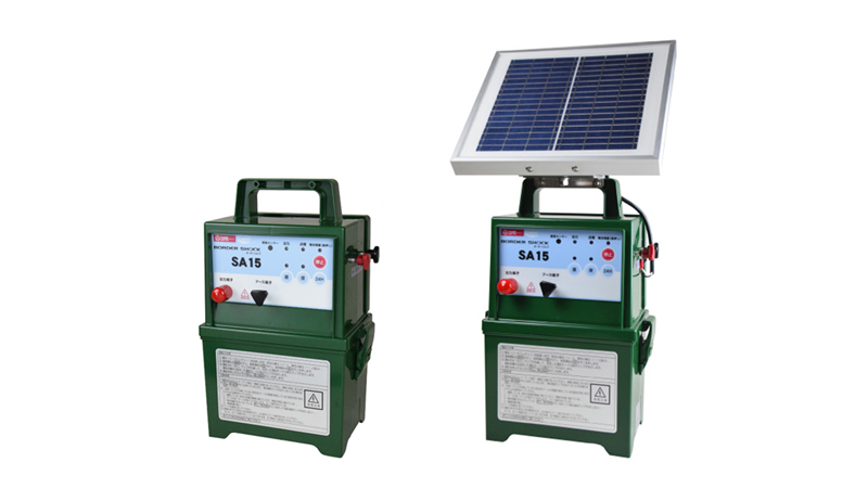 クマ対策 エレキネット仕様 周囲150m FRPセット