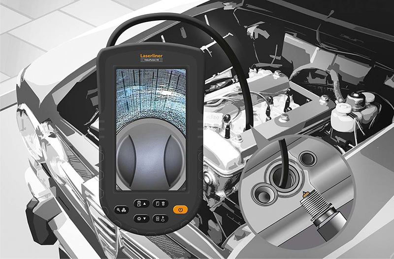 携帯型工業用内視鏡】レーザーライナー ビデオポケットHD（Laserliner VIDEO POCKET HD）