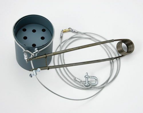 【イノシシ対策用】足くくり罠（4mm・20cm）6個セット